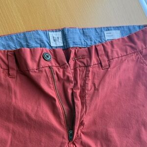 GAP Vibrant Red Casual Trousers